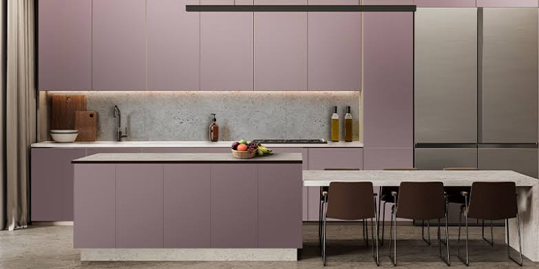 Glossy Kitchen Cabinets in North Miami