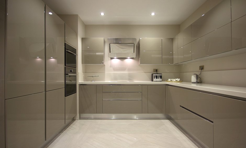Glossy Kitchen Cabinets