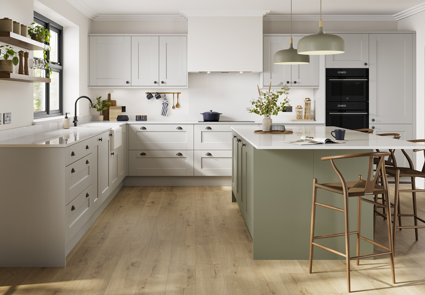Shaker Style Cabinets in Aventura