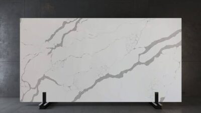 Calacatta-White With-Bold Grey-Veins