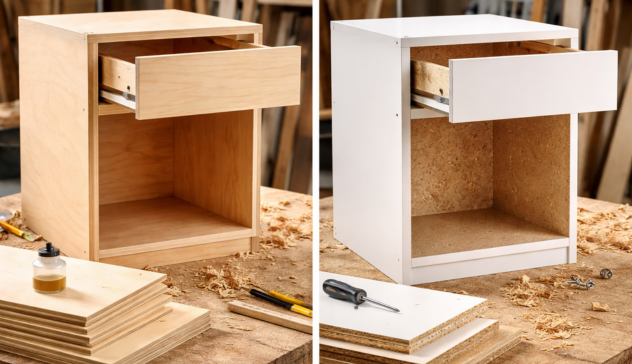 Plywood-VS-Particle-Board- Cabinets
